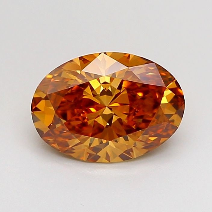 IGI Oval 1.28ct Fancy Orangey Brown VVS2 - Loose Lab Diamond: IGI Oval 1.28ct Fancy Orangey Brown VVS2 - Loose Lab Diamond Item Specifics: Source: This Is A Real Diamond Grown In A Lab Not Mined. Carat: 1.28 Cut: - Color: Fancy Orangey Brown Clarity: VVS2 Polish