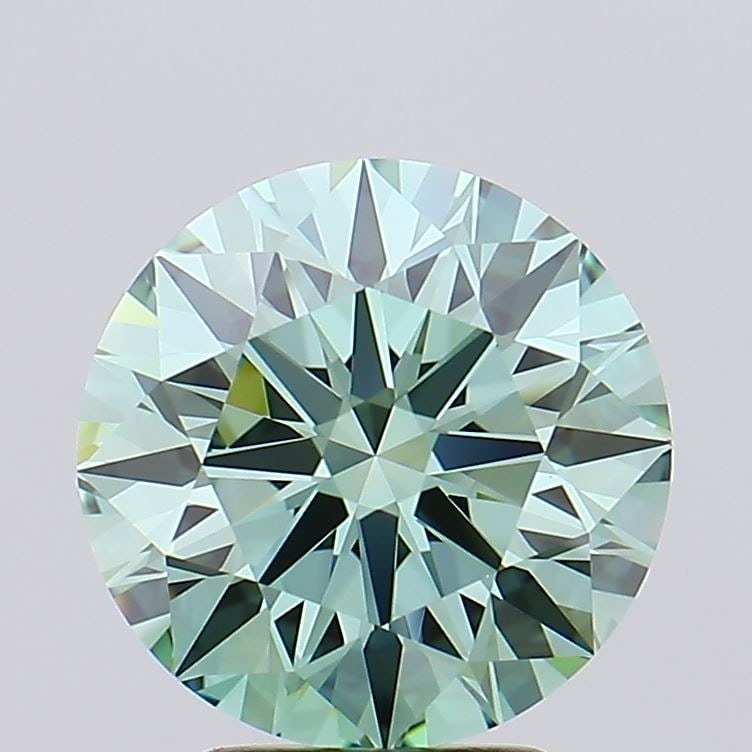 IGI Round 3.71ct Fancy Vivid Green IF - Ideal Loose Lab Diamond: IGI Round 3.71ct Fancy Vivid Green IF - Ideal Loose Lab Diamond Item Specifics: Source: This Is A Real Diamond Grown In A Lab Not Mined. Carat: 3.71 Cut: ID Color: Fancy Vivid Green Clarity: IF Polish