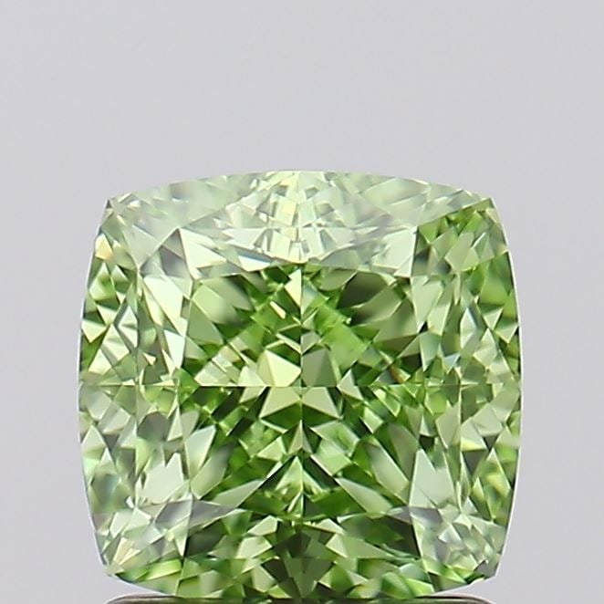 IGI Cushion Modified 1.57ct Fancy Vivid Green IF - Loose Lab Diamond: IGI Cushion Modified 1.57ct Fancy Vivid Green IF - Loose Lab Diamond Item Specifics: Source: This Is A Real Diamond Grown In A Lab Not Mined. Carat: 1.57 Cut: - Color: Fancy Vivid Green Clarity: IF Po