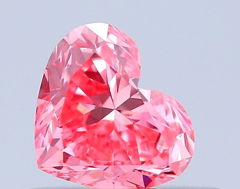 IGI Heart 0.44ct Fancy Vivid Pink IF - Loose Lab Diamond: IGI Heart 0.44ct Fancy Vivid Pink IF - Loose Lab Diamond Item Specifics: Source: This Is A Real Diamond Grown In A Lab Not Mined. Carat: 0.44 Cut: - Color: Fancy Vivid Pink Clarity: IF Polish: VG Symm