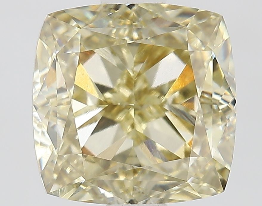 IGI Cushion Modified 2.1ct Fancy Yellow VVS2 - Loose Lab Diamond: IGI Cushion Modified 2.1ct Fancy Yellow VVS2 - Loose Lab Diamond Item Specifics: Source: This Is A Real Diamond Grown In A Lab Not Mined. Carat: 2.1 Cut: - Color: Fancy Yellow Clarity: VVS2 Polish: EX