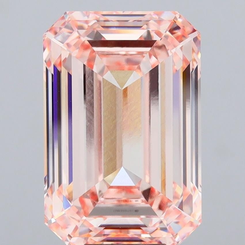 IGI Emerald 15.02ct Fancy Intense Pink VVS2 - Loose Lab Diamond (1 of 1)