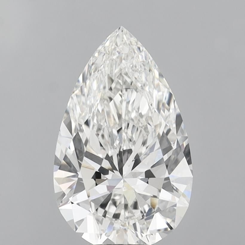 IGI Pear 5.03ct F VVS2 - Loose Lab Diamond: IGI Pear 5.03ct F VVS2 - Loose Lab Diamond Item Specifics: Source: This Is A Real Diamond Grown In A Lab Not Mined. Carat: 5.03 Cut: - Color: F Clarity: VVS2 Polish: VG Symmetry: EX Measurements: 15.4