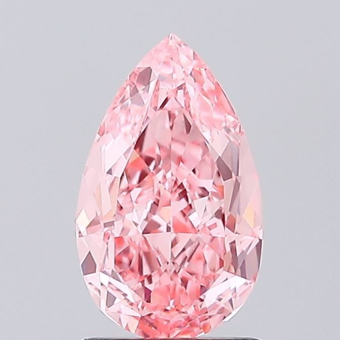 IGI Pear 1.53ct Fancy Vivid Pink VVS2 - Loose Lab Diamond: IGI Pear 1.53ct Fancy Vivid Pink VVS2 - Loose Lab Diamond Item Specifics: Source: This Is A Real Diamond Grown In A Lab Not Mined. Carat: 1.53 Cut: - Color: Fancy Vivid Pink Clarity: VVS2 Polish: EX