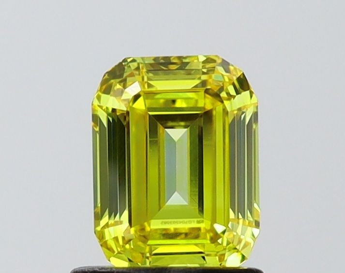 IGI Emerald 1.06ct Fancy Intense Yellow VVS2 - Loose Lab Diamond: IGI Emerald 1.06ct Fancy Intense Yellow VVS2 - Loose Lab Diamond Item Specifics: Source: This Is A Real Diamond Grown In A Lab Not Mined. Carat: 1.06 Cut: - Color: Fancy Intense Yellow Clarity: VVS2 P