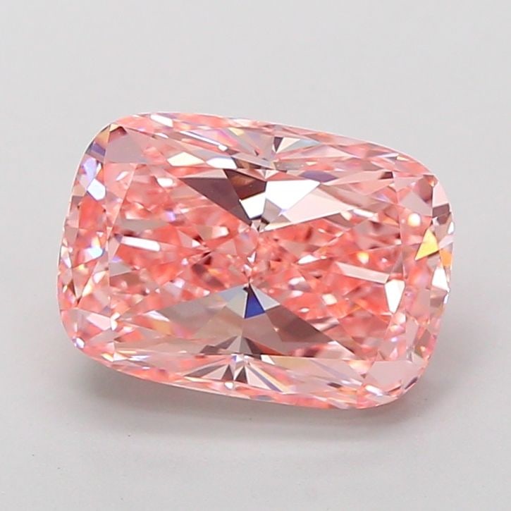 IGI Cushion Modified 3.51ct Fancy Vivid Pink VVS2 - Loose Lab Diamond: IGI Cushion Modified 3.51ct Fancy Vivid Pink VVS2 - Loose Lab Diamond Item Specifics: Source: This Is A Real Diamond Grown In A Lab Not Mined. Carat: 3.51 Cut: - Color: Fancy Vivid Pink Clarity: VVS2 