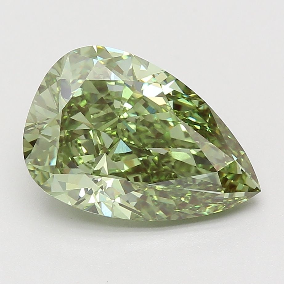 IGI Pear 5.03ct Fancy Vivid Green VVS2 - Loose Lab Diamond: IGI Pear 5.03ct Fancy Vivid Green VVS2 - Loose Lab Diamond Item Specifics: Source: This Is A Real Diamond Grown In A Lab Not Mined. Carat: 5.03 Cut: - Color: Fancy Vivid Green Clarity: VVS2 Polish: