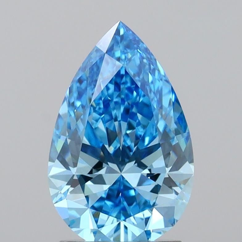 IGI Pear 2.04ct Fancy Vivid Blue VVS2 - Loose Lab Diamond: IGI Pear 2.04ct Fancy Vivid Blue VVS2 - Loose Lab Diamond Item Specifics: Source: This Is A Real Diamond Grown In A Lab Not Mined. Carat: 2.04 Cut: - Color: Fancy Vivid Blue Clarity: VVS2 Polish: EX S