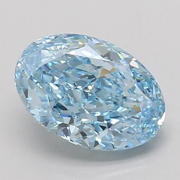 IGI Oval 1.58ct Fancy Vivid Blue VVS2 - Loose Lab Diamond: IGI Oval 1.58ct Fancy Vivid Blue VVS2 - Loose Lab Diamond Item Specifics: Source: This Is A Real Diamond Grown In A Lab Not Mined. Carat: 1.58 Cut: - Color: Fancy Vivid Blue Clarity: VVS2 Polish: EX S