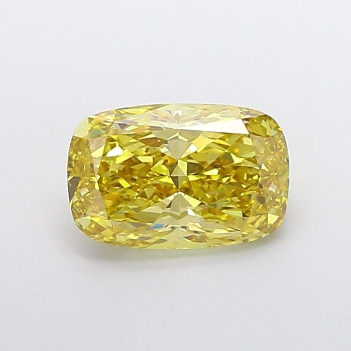 IGI Cushion Modified 3.09ct Fancy Vivid Yellow VVS2 - Loose Lab Diamond: IGI Cushion Modified 3.09ct Fancy Vivid Yellow VVS2 - Loose Lab Diamond Item Specifics: Source: This Is A Real Diamond Grown In A Lab Not Mined. Carat: 3.09 Cut: - Color: Fancy Vivid Yellow Clarity: V
