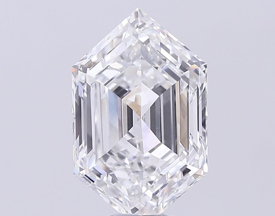 IGI Hexagonal 4.06ct E VVS2 - Loose Lab Diamond: IGI Hexagonal 4.06ct E VVS2 - Loose Lab Diamond Item Specifics: Source: This Is A Real Diamond Grown In A Lab Not Mined. Carat: 4.06 Cut: - Color: E Clarity: VVS2 Polish: EX Symmetry: EX Measurements: