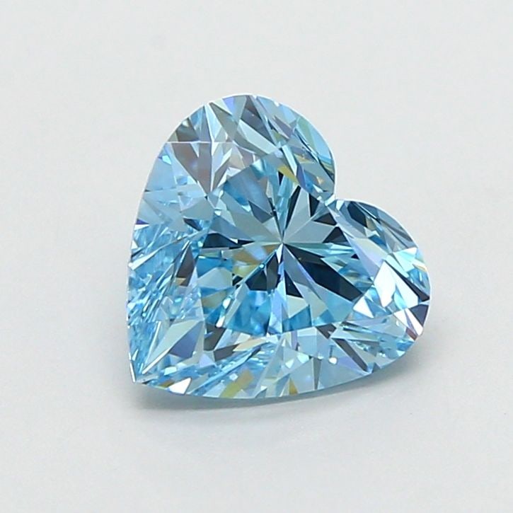 IGI Heart 1.54ct Fancy Vivid Blue VVS2 - Loose Lab Diamond: IGI Heart 1.54ct Fancy Vivid Blue VVS2 - Loose Lab Diamond Item Specifics: Source: This Is A Real Diamond Grown In A Lab Not Mined. Carat: 1.54 Cut: - Color: Fancy Vivid Blue Clarity: VVS2 Polish: EX 