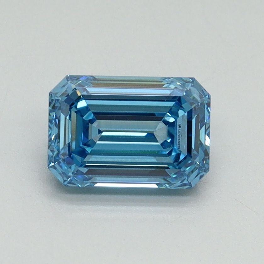 IGI Emerald 1.07ct Fancy Vivid Blue VVS2 - Loose Lab Diamond: IGI Emerald 1.07ct Fancy Vivid Blue VVS2 - Loose Lab Diamond Item Specifics: Source: This Is A Real Diamond Grown In A Lab Not Mined. Carat: 1.07 Cut: - Color: Fancy Vivid Blue Clarity: VVS2 Polish: E