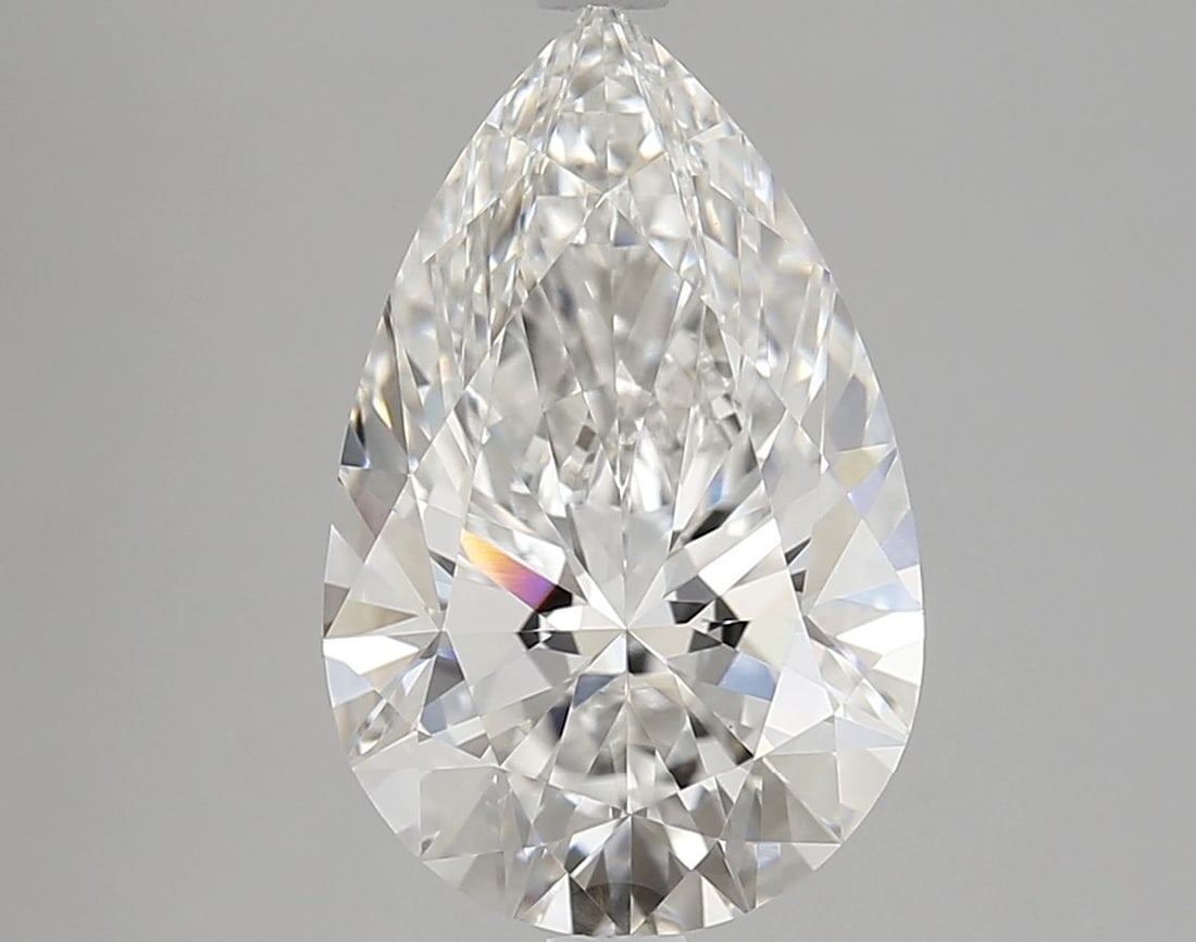 IGI Pear 3.58ct F VVS2 - Loose Lab Diamond: IGI Pear 3.58ct F VVS2 - Loose Lab Diamond Item Specifics: Source: This Is A Real Diamond Grown In A Lab Not Mined. Carat: 3.58 Cut: - Color: F Clarity: VVS2 Polish: EX Symmetry: EX Measurements: 13.5