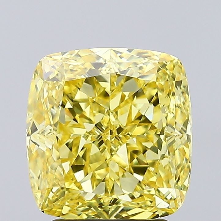 IGI Cushion Modified 2.63ct Fancy Intense Yellow VVS2 - Loose Lab Diamond: IGI Cushion Modified 2.63ct Fancy Intense Yellow VVS2 - Loose Lab Diamond Item Specifics: Source: This Is A Real Diamond Grown In A Lab Not Mined. Carat: 2.63 Cut: - Color: Fancy Intense Yellow