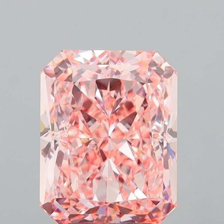 IGI Radiant 5.02ct Fancy Vivid Pink VVS2 - Loose Lab Diamond: IGI Radiant 5.02ct Fancy Vivid Pink VVS2 - Loose Lab Diamond Item Specifics: Source: This Is A Real Diamond Grown In A Lab Not Mined. Carat: 5.02 Cut: - Color: Fancy Vivid Pink Clarity: VVS2 Polish: E