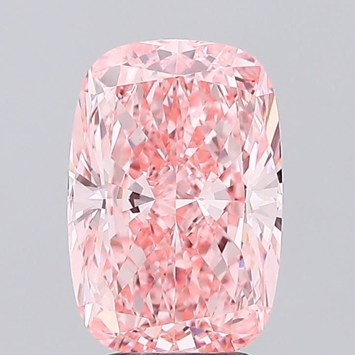 IGI Cushion Modified 3.54ct Fancy Vivid Pink VVS2 - Loose Lab Diamond: IGI Cushion Modified 3.54ct Fancy Vivid Pink VVS2 - Loose Lab Diamond Item Specifics: Source: This Is A Real Diamond Grown In A Lab Not Mined. Carat: 3.54 Cut: - Color: Fancy Vivid Pink Clarity: VVS2 
