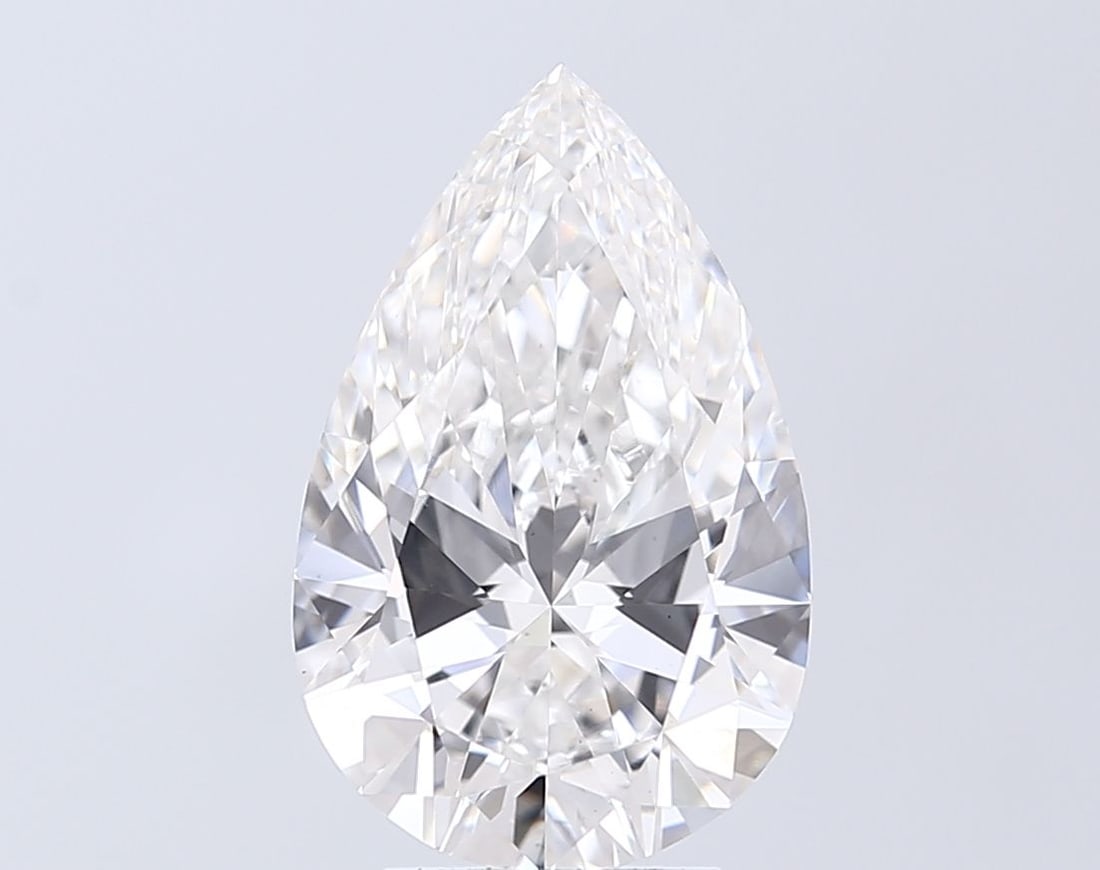 IGI Pear 2.25ct E VVS2 - Loose Lab Diamond: IGI Pear 2.25ct E VVS2 - Loose Lab Diamond Item Specifics: Source: This Is A Real Diamond Grown In A Lab Not Mined. Carat: 2.25 Cut: - Color: E Clarity: VVS2 Polish: EX Symmetry: EX Measurements: 12.3