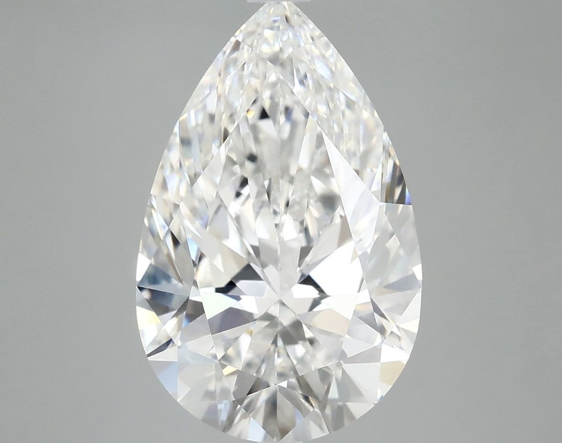IGI Pear 5.07ct E VVS2 - Loose Lab Diamond: IGI Pear 5.07ct E VVS2 - Loose Lab Diamond Item Specifics: Source: This Is A Real Diamond Grown In A Lab Not Mined. Carat: 5.07 Cut: - Color: E Clarity: VVS2 Polish: EX Symmetry: EX Measurements: