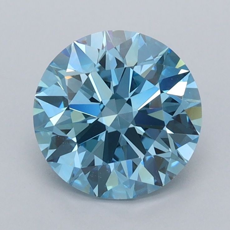 IGI Round 1.52ct Fancy Vivid Blue VVS2 - Ideal Loose Lab Diamond: IGI Round 1.52ct Fancy Vivid Blue VVS2 - Ideal Loose Lab Diamond Item Specifics: Source: This Is A Real Diamond Grown In A Lab Not Mined. Carat: 1.52 Cut: ID Color: Fancy Vivid Blue Clarity: VVS2