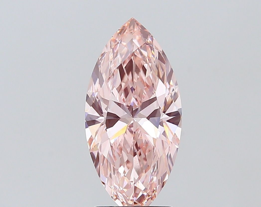 IGI Marquise 2.52ct Fancy Intense Pink VVS2 - Loose Lab Diamond: IGI Marquise 2.52ct Fancy Intense Pink VVS2 - Loose Lab Diamond Item Specifics: Source: This Is A Real Diamond Grown In A Lab Not Mined. Carat: 2.52 Cut: - Color: Fancy Intense Pink Clarity: VVS2 Poli