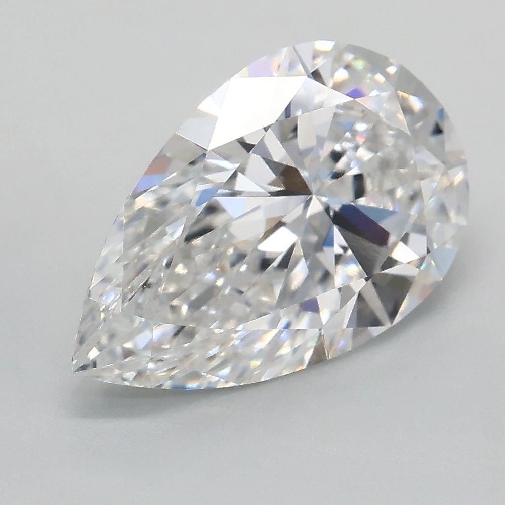 IGI Pear 2.53ct E VVS2 - Loose Lab Diamond: IGI Pear 2.53ct E VVS2 - Loose Lab Diamond Item Specifics: Source: This Is A Real Diamond Grown In A Lab Not Mined. Carat: 2.53 Cut: - Color: E Clarity: VVS2 Polish: EX Symmetry: EX Measurements: 12.3