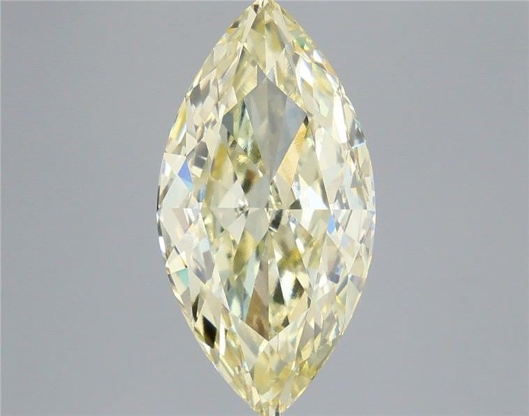 IGI Marquise 5.09ct Fancy Light Yellow VVS2 - Loose Lab Diamond: IGI Marquise 5.09ct Fancy Light Yellow VVS2 - Loose Lab Diamond Item Specifics: Source: This Is A Real Diamond Grown In A Lab Not Mined. Carat: 5.09 Cut: - Color: Fancy Light Yellow Clarity: VVS2 Poli