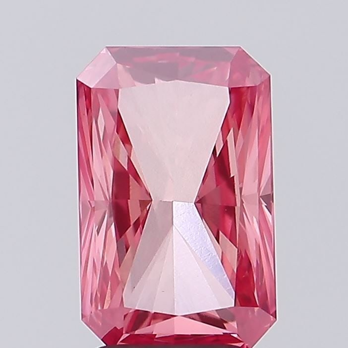 IGI Radiant 3.04ct Fancy Vivid Pink VVS2 - Loose Lab Diamond: IGI Radiant 3.04ct Fancy Vivid Pink VVS2 - Loose Lab Diamond Item Specifics: Source: This Is A Real Diamond Grown In A Lab Not Mined. Carat: 3.04 Cut: - Color: Fancy Vivid Pink Clarity: VVS2 Polish: