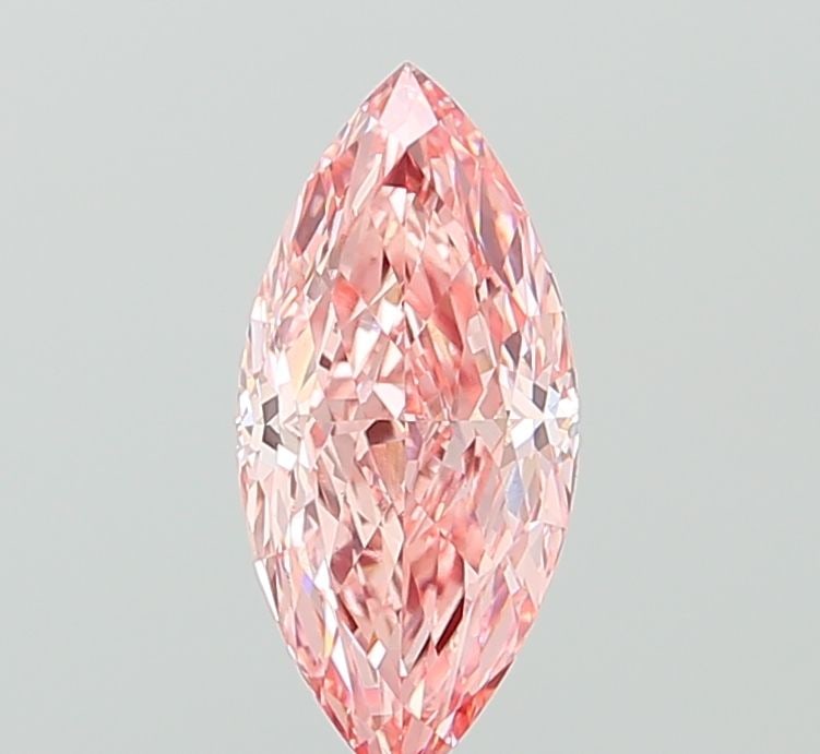 IGI Marquise 1.51ct Fancy Vivid Pink VVS2 - Loose Lab Diamond: IGI Marquise 1.51ct Fancy Vivid Pink VVS2 - Loose Lab Diamond Item Specifics: Source: This Is A Real Diamond Grown In A Lab Not Mined. Carat: 1.51 Cut: - Color: Fancy Vivid Pink Clarity: VVS2 Polish: 