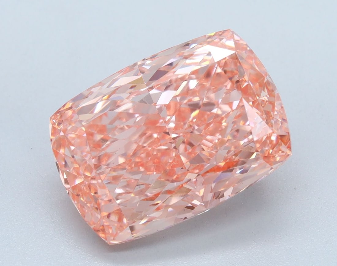 IGI Cushion Modified 6.03ct Fancy Vivid Pink VVS2 - Loose Lab Diamond: IGI Cushion Modified 6.03ct Fancy Vivid Pink VVS2 - Loose Lab Diamond Item Specifics: Source: This Is A Real Diamond Grown In A Lab Not Mined. Carat: 6.03 Cut: - Color: Fancy Vivid Pink Clarity: VVS2 