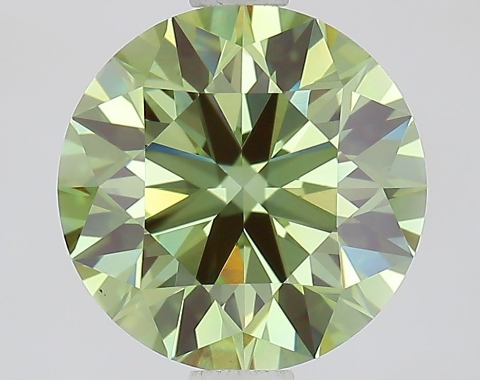 IGI Round 1.81ct Fancy Vivid Green VVS2 - Ideal Loose Lab Diamond: IGI Round 1.81ct Fancy Vivid Green VVS2 - Ideal Loose Lab Diamond Item Specifics: Source: This Is A Real Diamond Grown In A Lab Not Mined. Carat: 1.81 Cut: ID Color: Fancy Vivid Green Clarity: VVS2 Po