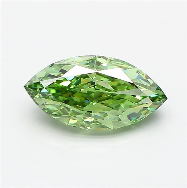 IGI Marquise 2.05ct Fancy Vivid Green VVS2 - Loose Lab Diamond: IGI Marquise 2.05ct Fancy Vivid Green VVS2 - Loose Lab Diamond Item Specifics: Source: This Is A Real Diamond Grown In A Lab Not Mined. Carat: 2.05 Cut: - Color: Fancy Vivid Green Clarity: VVS2 Polish