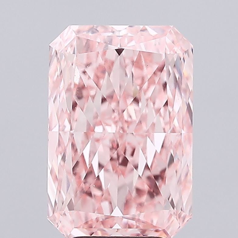 IGI Radiant 5.04ct Fancy Vivid Pink VVS2 - Loose Lab Diamond: IGI Radiant 5.04ct Fancy Vivid Pink VVS2 - Loose Lab Diamond Item Specifics: Source: This Is A Real Diamond Grown In A Lab Not Mined. Carat: 5.04 Cut: - Color: Fancy Vivid Pink Clarity: VVS2 Polish: V
