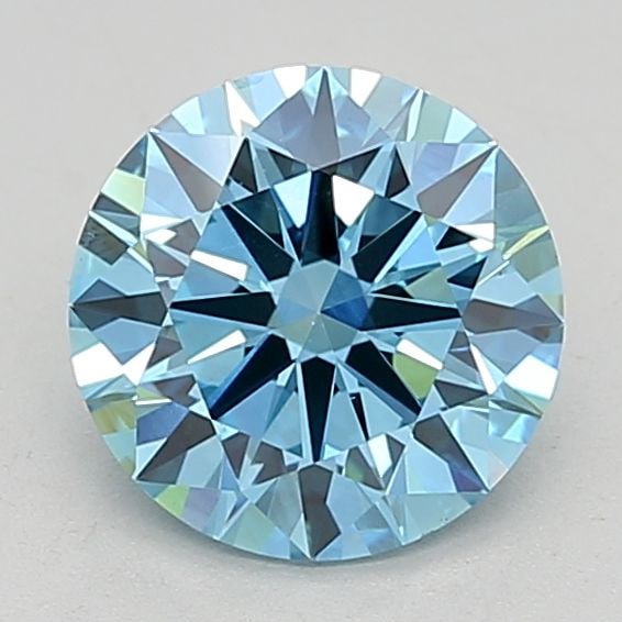 IGI Round 2.09ct Fancy Vivid Blue VVS2 - Ideal Loose Lab Diamond: IGI Round 2.09ct Fancy Vivid Blue VVS2 - Ideal Loose Lab Diamond Item Specifics: Source: This Is A Real Diamond Grown In A Lab Not Mined. Carat: 2.09 Cut: ID Color: Fancy Vivid Blue Clarity: VVS2 Poli