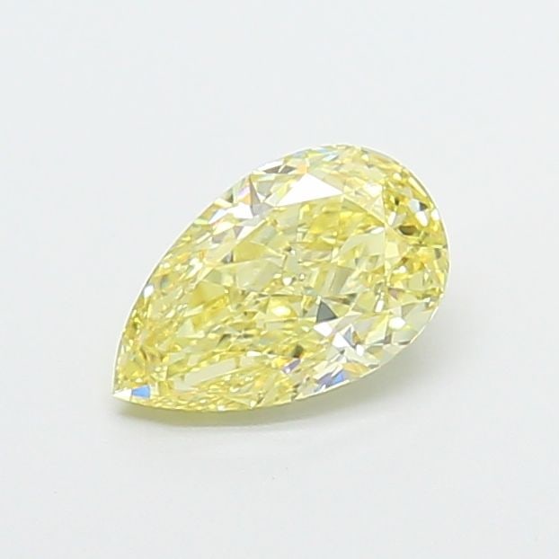 IGI Pear 1.1ct Fancy Intense Yellow VVS2 - Loose Lab Diamond (1 of 1)