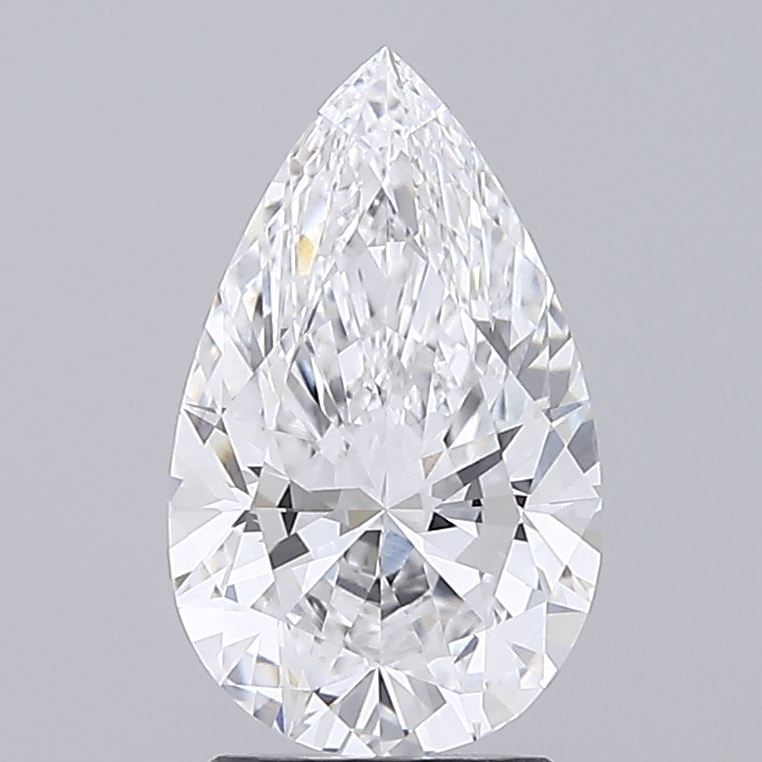 IGI Pear 2.53ct D VVS2 - Loose Lab Diamond: IGI Pear 2.53ct D VVS2 - Loose Lab Diamond Item Specifics: Source: This Is A Real Diamond Grown In A Lab Not Mined. Carat: 2.53 Cut: - Color: D Clarity: VVS2 Polish: EX Symmetry: EX Measurements: