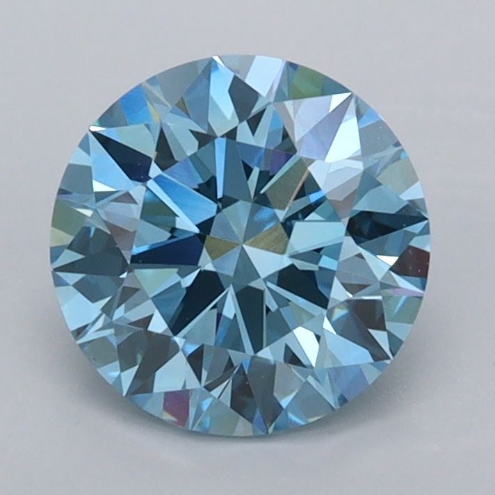 IGI Round 1.54ct Fancy Vivid Blue VVS2 - Ideal Loose Lab Diamond: IGI Round 1.54ct Fancy Vivid Blue VVS2 - Ideal Loose Lab Diamond Item Specifics: Source: This Is A Real Diamond Grown In A Lab Not Mined. Carat: 1.54 Cut: ID Color: Fancy Vivid Blue Clarity: VVS2