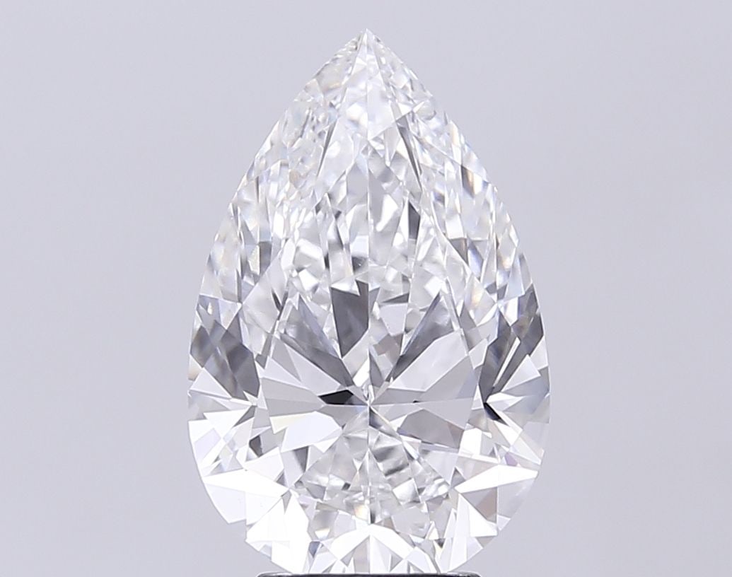 IGI Pear 5.0ct E VVS2 - Loose Lab Diamond: IGI Pear 5.0ct E VVS2 - Loose Lab Diamond Item Specifics: Source: This Is A Real Diamond Grown In A Lab Not Mined. Carat: 5.0 Cut: - Color: E Clarity: VVS2 Polish: EX Symmetry: EX Measurements: 14.63L