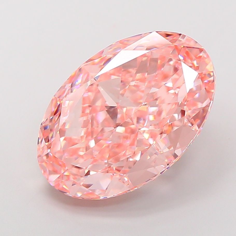 IGI Oval 15.55ct Fancy Vivid Pink VVS2 - Loose Lab Diamond: IGI Oval 15.55ct Fancy Vivid Pink VVS2 - Loose Lab Diamond Item Specifics: Source: This Is A Real Diamond Grown In A Lab Not Mined. Carat: 15.55 Cut: - Color: Fancy Vivid Pink Clarity: VVS2 Polish: EX