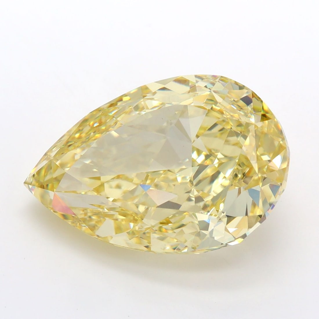 IGI Pear 10.14ct Fancy Intense Yellow VVS2 - Loose Lab Diamond: IGI Pear 10.14ct Fancy Intense Yellow VVS2 - Loose Lab Diamond Item Specifics: Source: This Is A Real Diamond Grown In A Lab Not Mined. Carat: 10.14 Cut: - Color: Fancy Intense Yellow Clarity: VVS2 Po