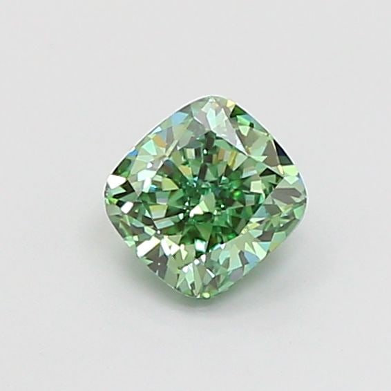 IGI Cushion Modified 1.02ct Fancy Vivid Green VVS2 - Loose Lab Diamond: IGI Cushion Modified 1.02ct Fancy Vivid Green VVS2 - Loose Lab Diamond Item Specifics: Source: This Is A Real Diamond Grown In A Lab Not Mined. Carat: 1.02 Cut: - Color: Fancy Vivid Green Clarity: VVS