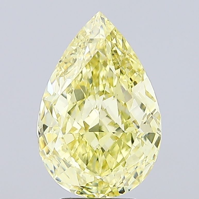 IGI Pear 5.01ct Fancy Intense Yellow VVS2 - Loose Lab Diamond: IGI Pear 5.01ct Fancy Intense Yellow VVS2 - Loose Lab Diamond Item Specifics: Source: This Is A Real Diamond Grown In A Lab Not Mined. Carat: 5.01 Cut: - Color: Fancy Intense Yellow Clarity: VVS2 Poli
