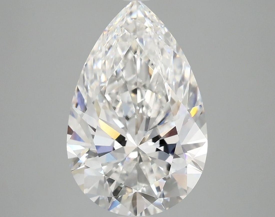 IGI Pear 5.05ct E VVS2 - Loose Lab Diamond: IGI Pear 5.05ct E VVS2 - Loose Lab Diamond Item Specifics: Source: This Is A Real Diamond Grown In A Lab Not Mined. Carat: 5.05 Cut: - Color: E Clarity: VVS2 Polish: EX Symmetry: EX Measurements: 14.7