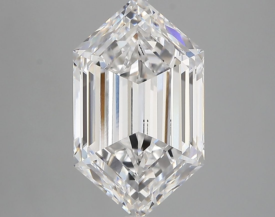 IGI Hexagonal 4.4ct D VVS2 - Loose Lab Diamond: IGI Hexagonal 4.4ct D VVS2 - Loose Lab Diamond Item Specifics: Source: This Is A Real Diamond Grown In A Lab Not Mined. Carat: 4.4 Cut: - Color: D Clarity: VVS2 Polish: EX Symmetry: EX Measurements: 1