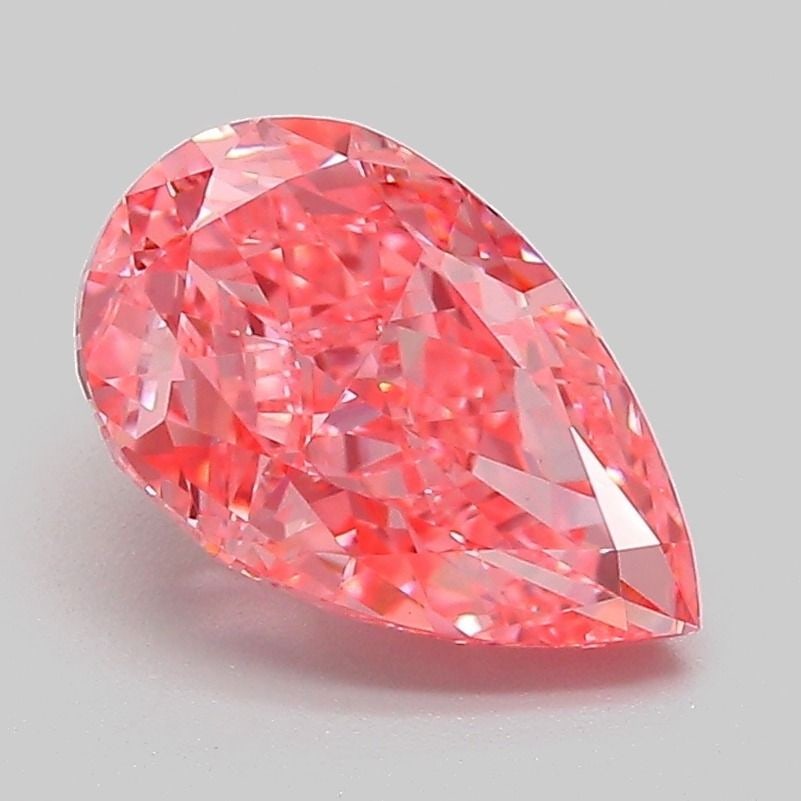 IGI Pear 2.06ct Fancy Vivid Pink VVS2 - Loose Lab Diamond: IGI Pear 2.06ct Fancy Vivid Pink VVS2 - Loose Lab Diamond Item Specifics: Source: This Is A Real Diamond Grown In A Lab Not Mined. Carat: 2.06 Cut: - Color: Fancy Vivid Pink Clarity: VVS2 Polish: EX S