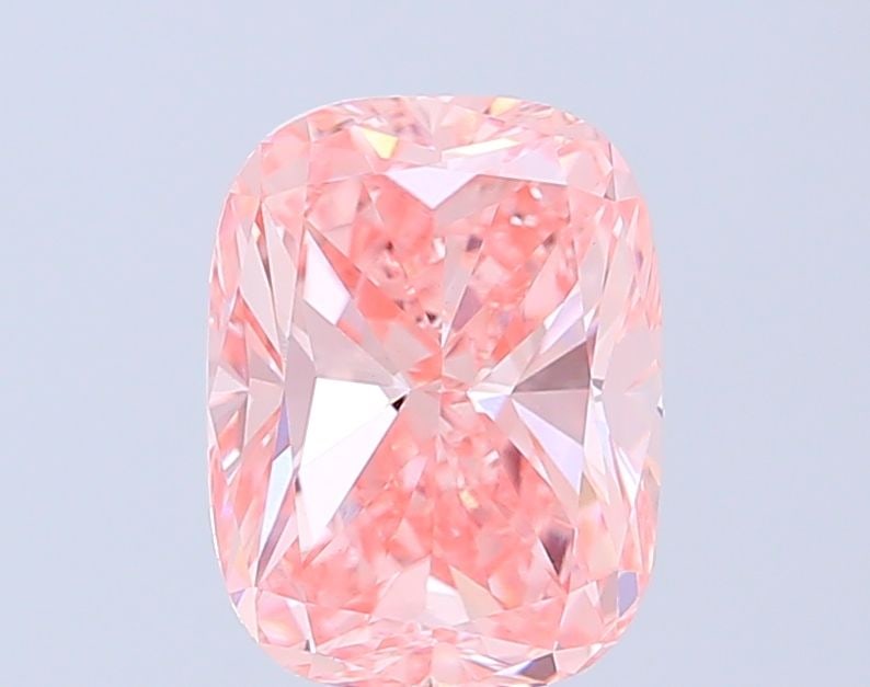 IGI Cushion Modified 3.0ct Fancy Vivid Pink VVS2 - Loose Lab Diamond: IGI Cushion Modified 3.0ct Fancy Vivid Pink VVS2 - Loose Lab Diamond Item Specifics: Source: This Is A Real Diamond Grown In A Lab Not Mined. Carat: 3.0 Cut: - Color: Fancy Vivid Pink Clarity: VVS2 Po