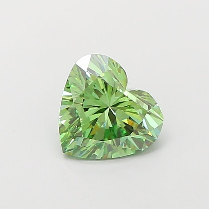 IGI Heart 1.02ct Fancy Vivid Green VVS2 - Loose Lab Diamond: IGI Heart 1.02ct Fancy Vivid Green VVS2 - Loose Lab Diamond Item Specifics: Source: This Is A Real Diamond Grown In A Lab Not Mined. Carat: 1.02 Cut: - Color: Fancy Vivid Green Clarity: VVS2 Polish: E
