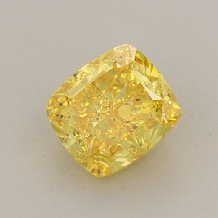 IGI Cushion Modified 0.78ct Fancy Vivid Yellow VVS2 - Loose Lab Diamond: IGI Cushion Modified 0.78ct Fancy Vivid Yellow VVS2 - Loose Lab Diamond Item Specifics: Source: This Is A Real Diamond Grown In A Lab Not Mined. Carat: 0.78 Cut: - Color: Fancy Vivid Yellow Clarity:
