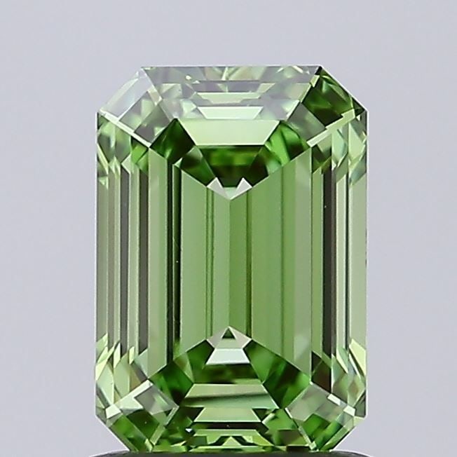 IGI Emerald 1.25ct Fancy Vivid Green VVS2 - Loose Lab Diamond: IGI Emerald 1.25ct Fancy Vivid Green VVS2 - Loose Lab Diamond Item Specifics: Source: This Is A Real Diamond Grown In A Lab Not Mined. Carat: 1.25 Cut: - Color: Fancy Vivid Green Clarity: VVS2 Polish:
