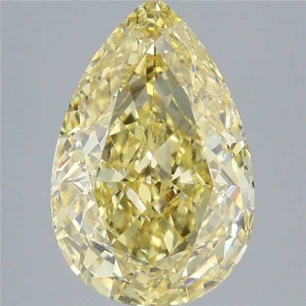 IGI Pear 5.07ct Fancy Intense Yellow VVS2 - Loose Lab Diamond: IGI Pear 5.07ct Fancy Intense Yellow VVS2 - Loose Lab Diamond Item Specifics: Source: This Is A Real Diamond Grown In A Lab Not Mined. Carat: 5.07 Cut: - Color: Fancy Intense Yellow Clarity: VVS2